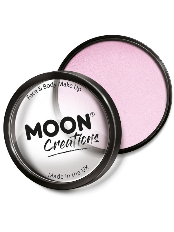 Adult Moon Creations Pro Face Paint Cake Pot Light Pink