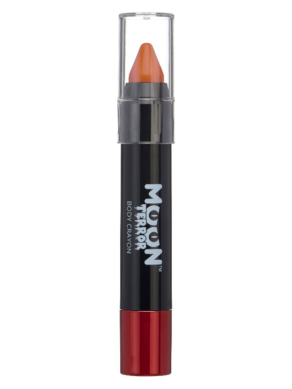 Adult Moon Terror Halloween Body Crayons Orange