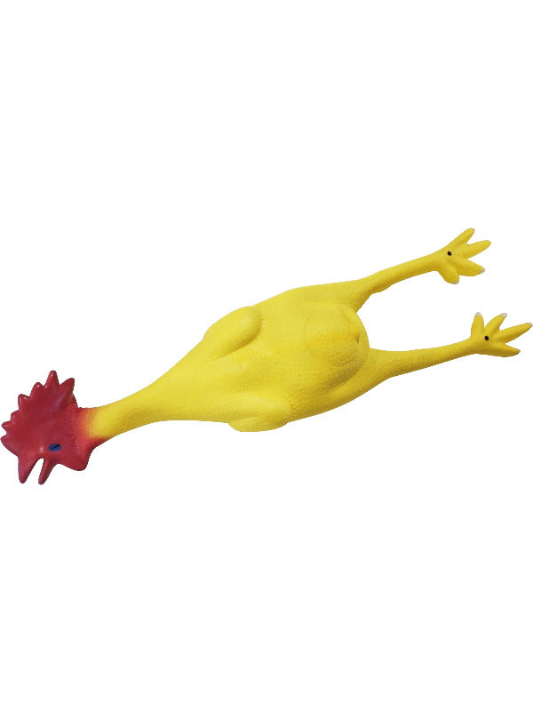 Plucked Rubber Chicken Yellow