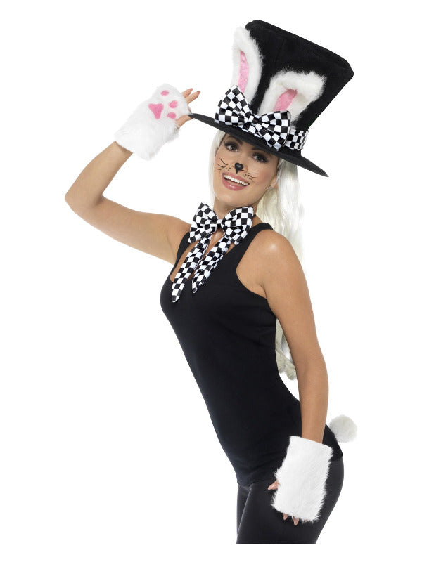 Tea Party March Hare Kit Black White