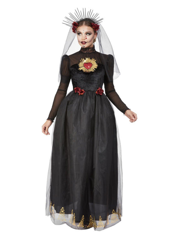 Deluxe DOTD Sacred Heart Bride Costume Black