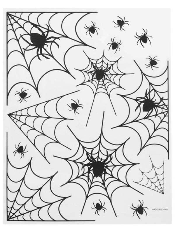 Unspecified Spider Window Stickers 1 Sheet