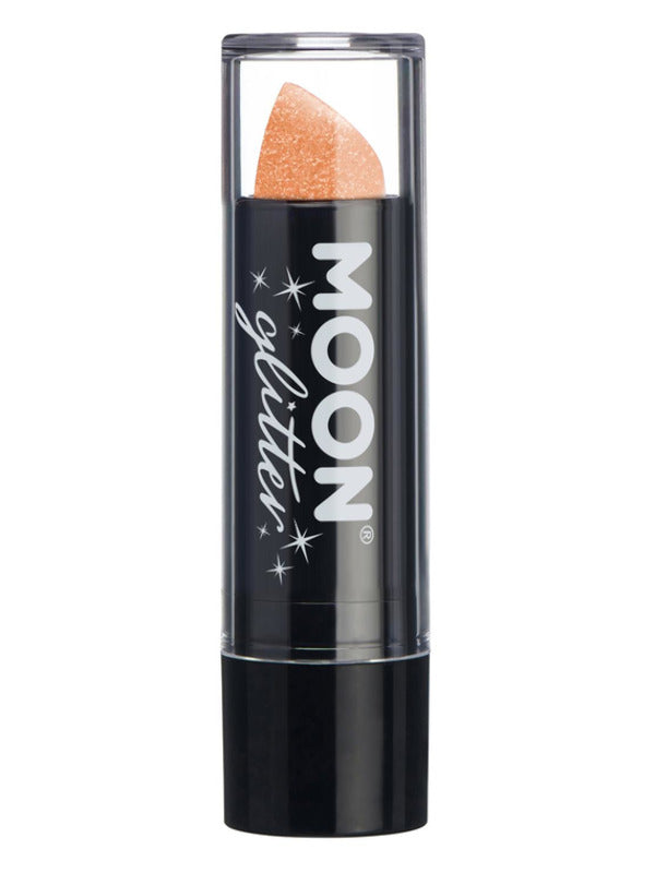 Adult Moon Glitter Iridescent Glitter Lipstick Orange