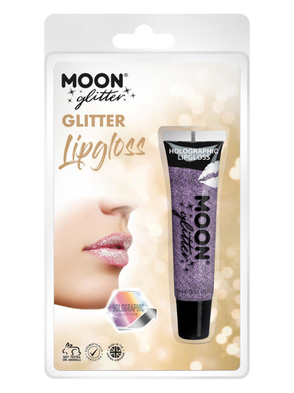 Adult Moon Glitter Holographic Glitter Lipgloss Purple (2)
