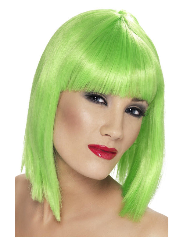 Glam Wig Neon Green