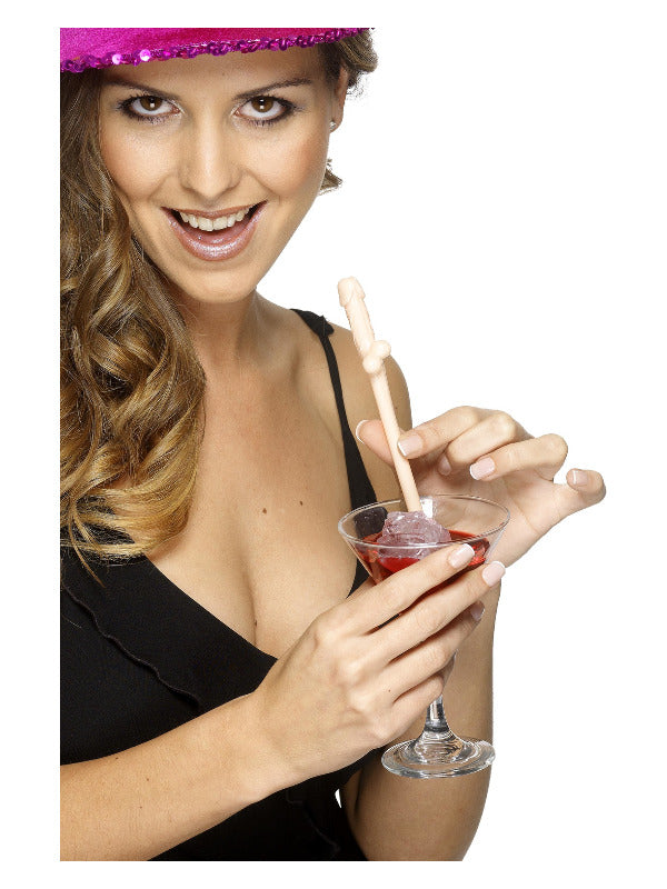 Dicky Sipping Reusable Straws Pink