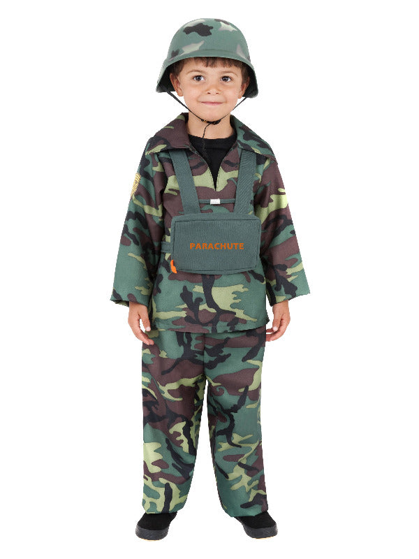 Kids Army Boy Costume Camouflage