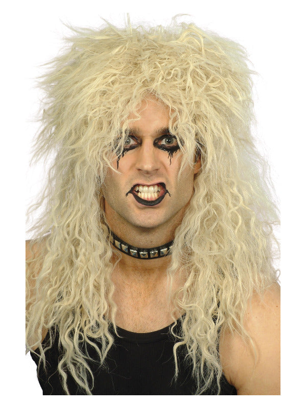Adult Hard Rocker Wig Blonde