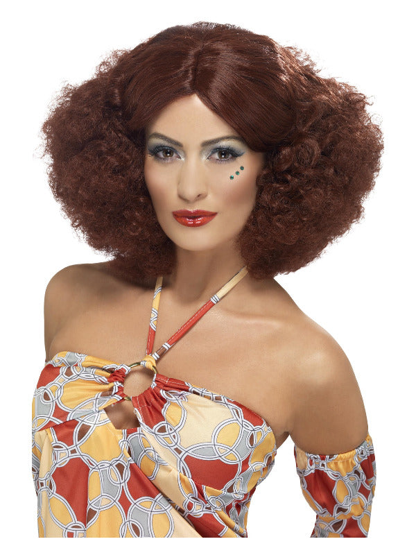 70s Afro Wig Auburn