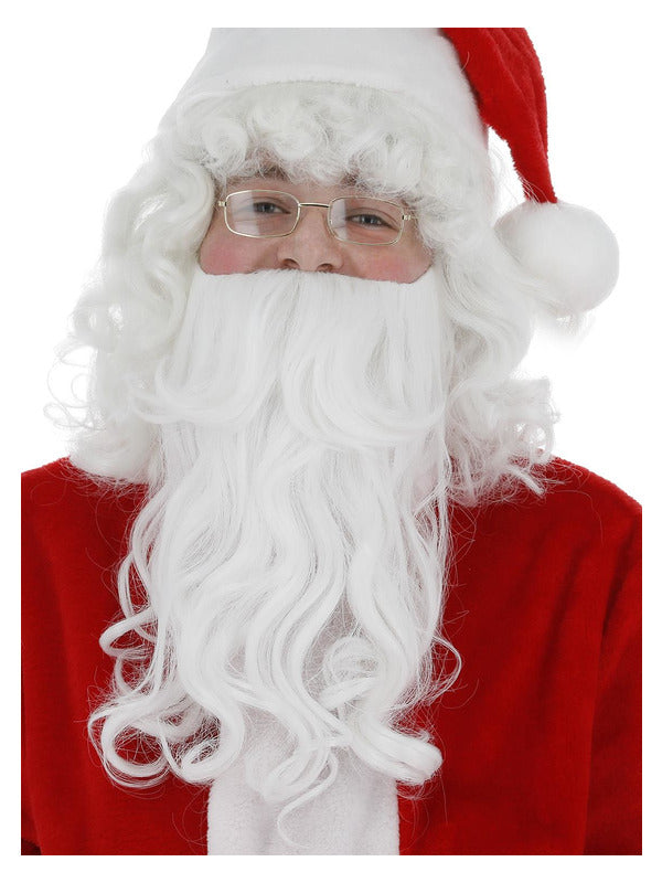 Deluxe Santa Beard White