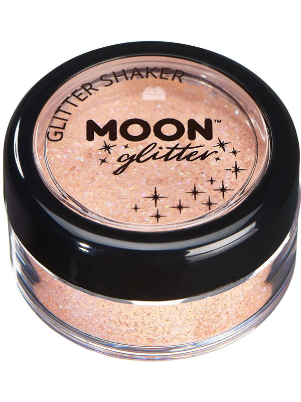 Adult Moon Glitter Pastel Glitter Shakers Peach