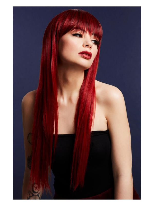 Fever Jessica Wig True Blend Ruby Red