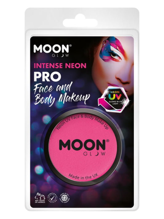 Moon Glow Pro Intense Neon UV Cake Pot Hot Pink