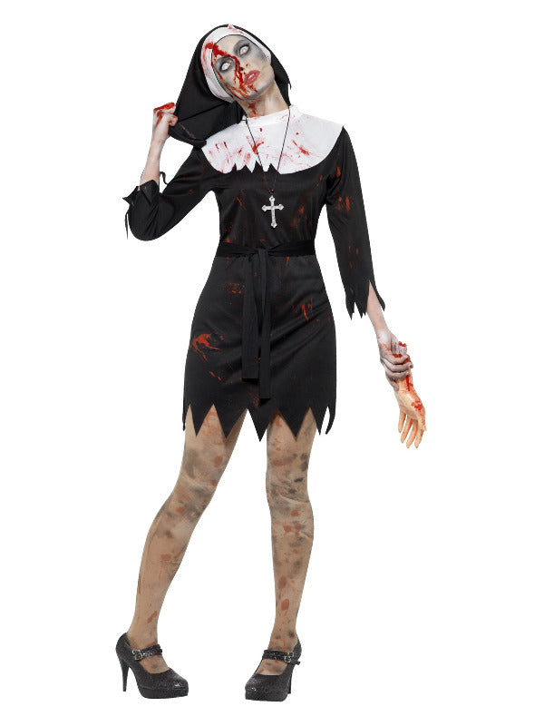 Zombie Sister Costume Black