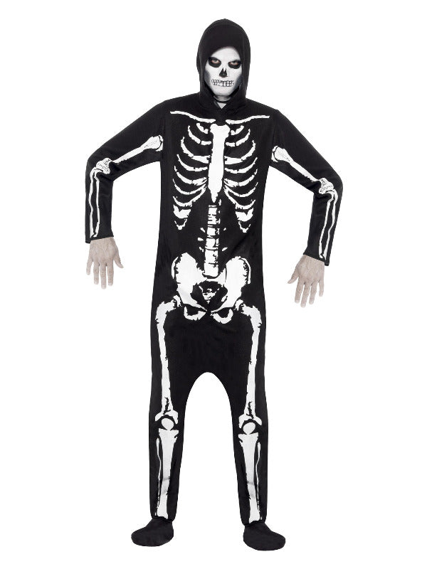 Adult Skeleton Costume Black (2)