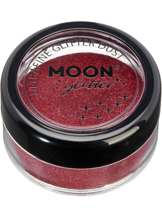 Adult Moon Glitter Classic Ultrafine Glitter Dust Red