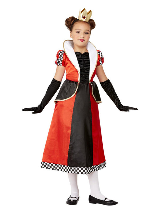 Kids Queen of Hearts Costume Red