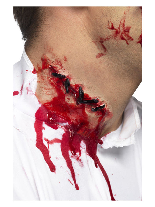 Unspecified Smiffys MakeUp FX Stitches Latex Scar Red