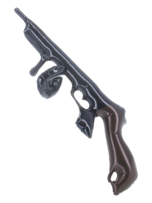 Inflatable Tommy Gun Black