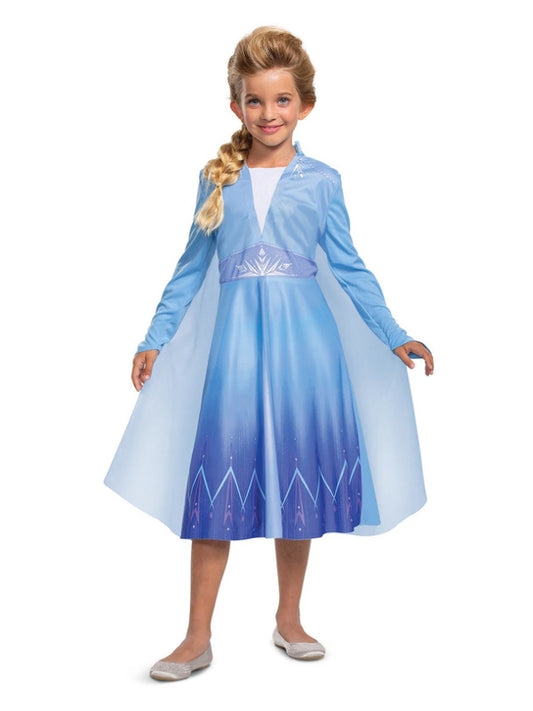 Kids Disney Elsa Travelling Basic Plus Costume