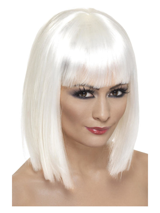 Glam Wig White