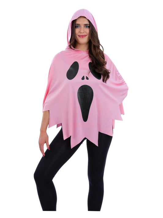 Pink Ghost Poncho