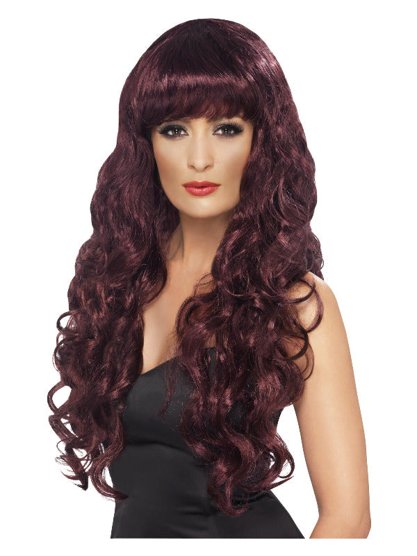 Siren Wig Maroon