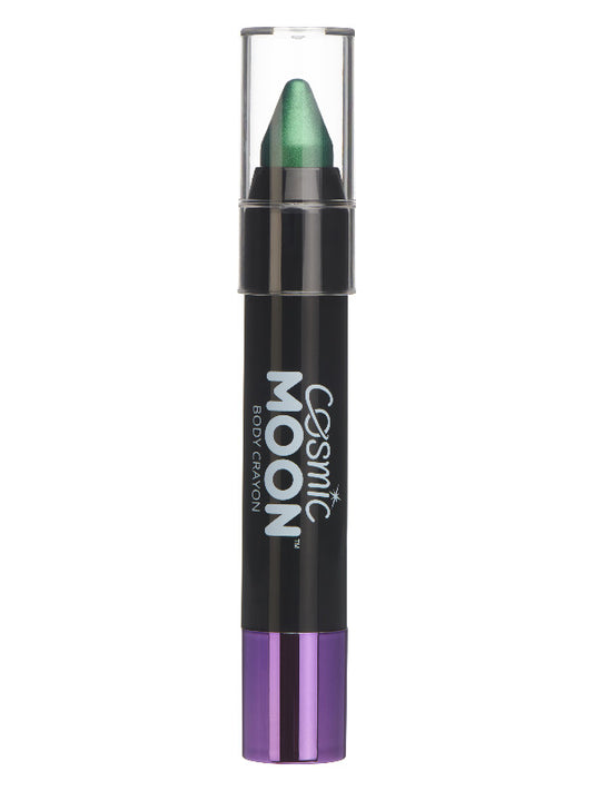 Adult Cosmic Moon Metallic Body Crayons Green