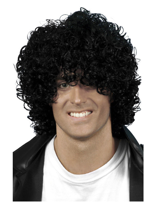 Afro Wet Look Wig Black