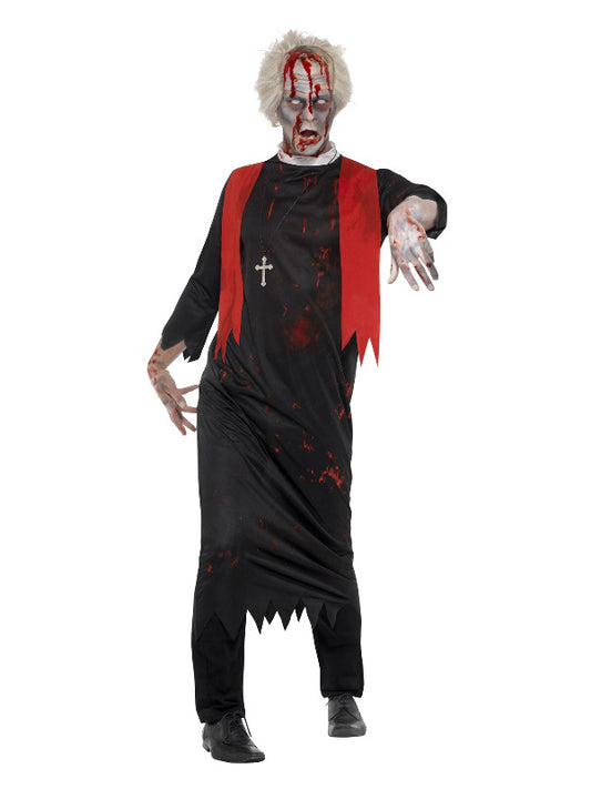 Zombie High Priest Costume Black