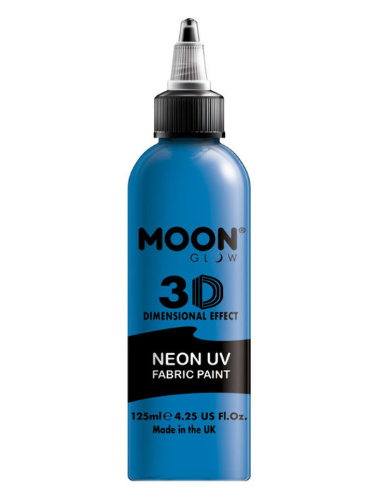 Adult Moon Glow  Neon UV Intense Fabric Paint Blue (2)
