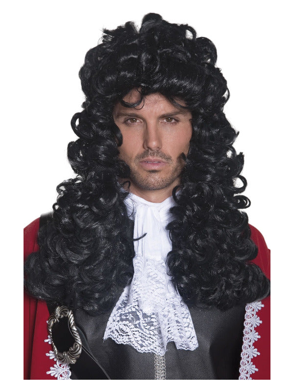 Pirate Captain Wig Black