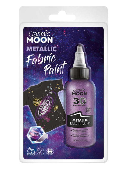Adult Cosmic Moon Metallic Fabric Paint Purple (2)