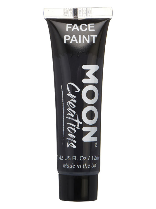 Moon Creations Face  Body Paint Black