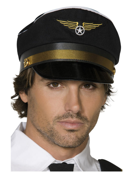 Pilots Cap Black