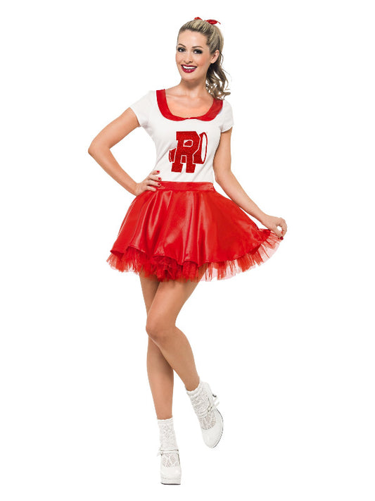 Sandy Cheerleader Costume Red  White