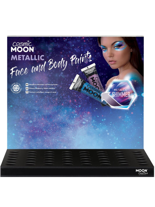 Cosmic Moon Metallic Face  Body Paint