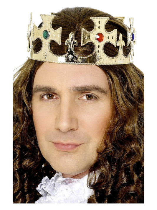 Jewelled Kings Crown Gold