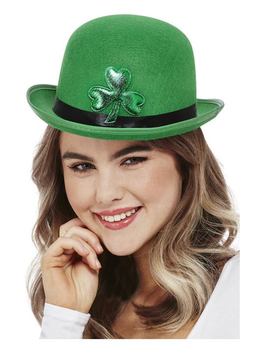 Paddys Day Bowler Hat Felt