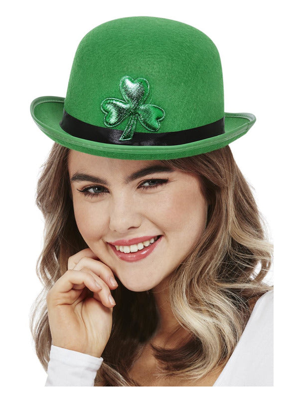 Paddys Day Bowler Hat Felt