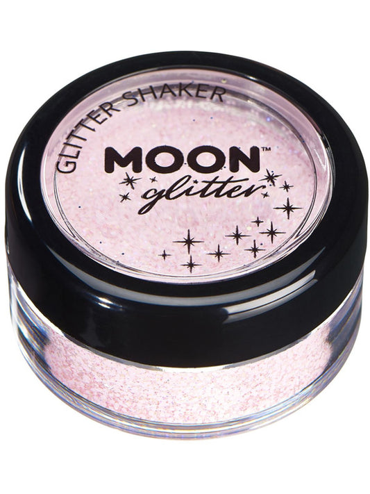 Adult Moon Glitter Pastel Glitter Shakers Baby Pink