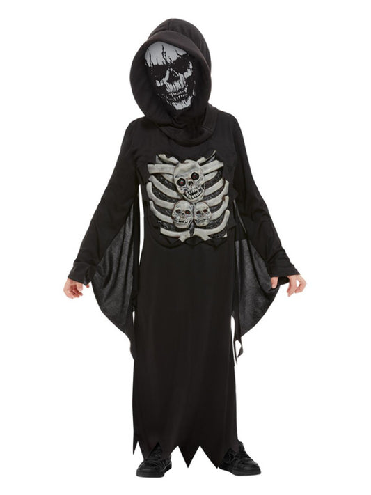 Kids Skeleton Reaper Costume Black