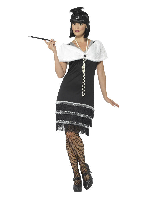 Adult Flapper Costume Black