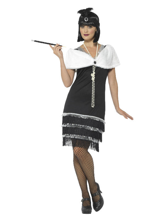 Adult Flapper Costume Black