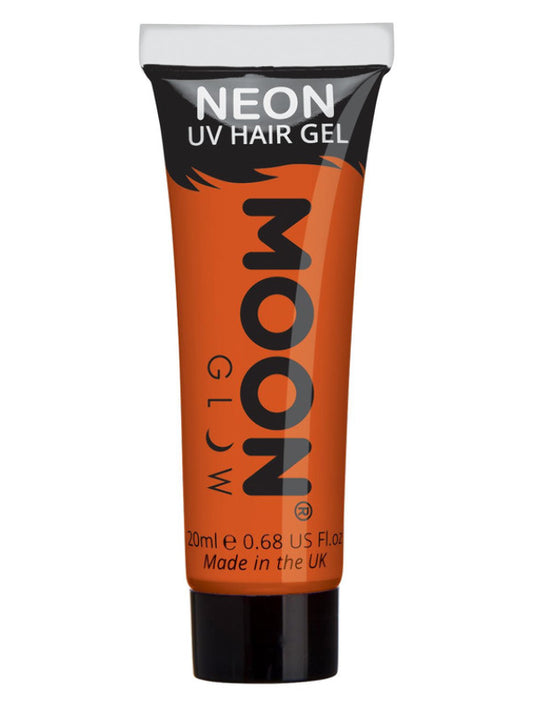 Moon Glow Intense Neon UV Hair Gel Intense Orange