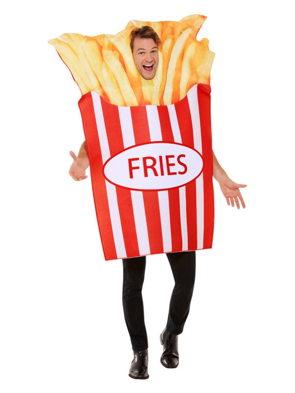 French Fries Costume Red  White