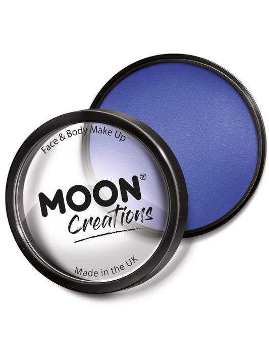 Moon Creations Pro Face Paint Cake Pot Royal Blue