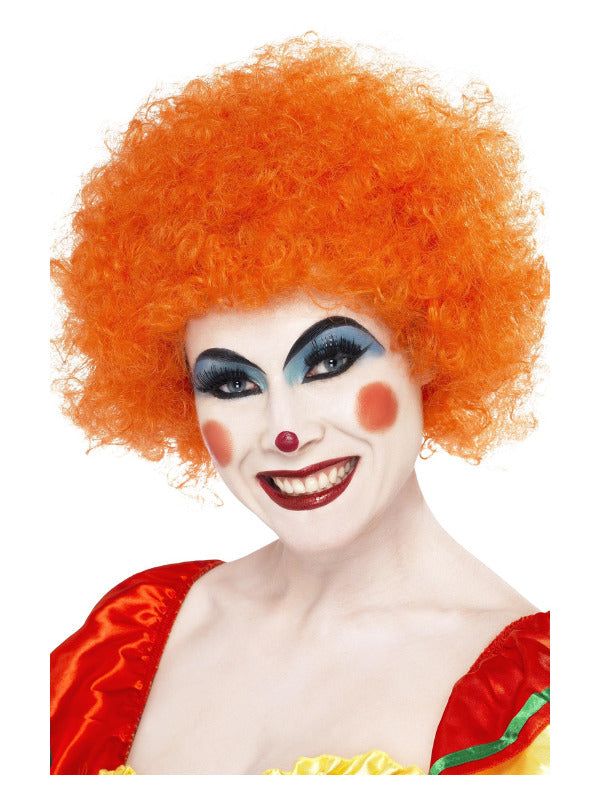 Crazy Clown Wig Orange