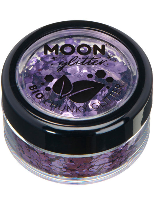 Adult Moon Glitter Bio Chunky Glitter Lavender