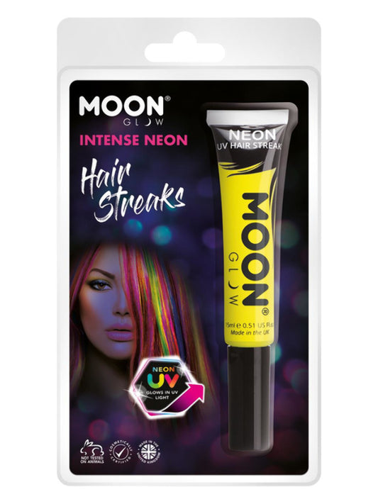 Adult Moon Glow Intense Neon UV Hair Streaks Intense Ye